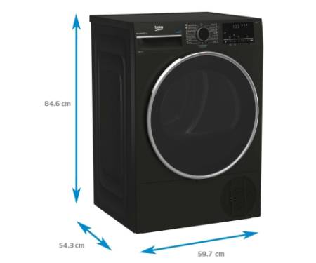 Сушильна машина Beko B3T68239MG