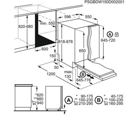 Посудомоечная машина Electrolux KESD7100L