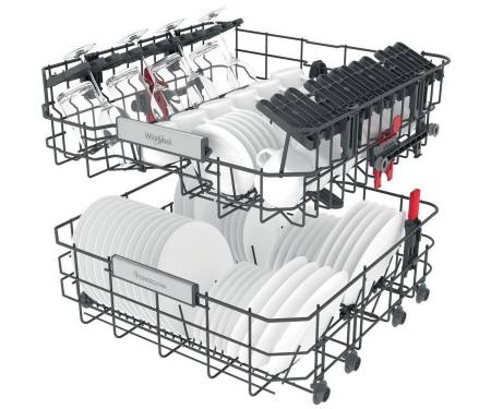 Вбудована посудомийна машина Whirlpool WIO3T126PFE