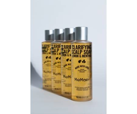 Очищающий шампунь детокс для кожи головы «Лимон и Ментол» 200ml 2