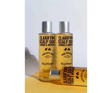Очищающий шампунь детокс для кожи головы «Лимон и Ментол» 200ml 1