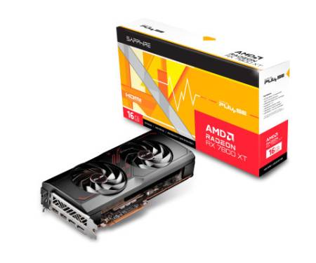 Відеокарта Sapphire Radeon RX 7800 XT 16GB PULSE (11330-02-20G)