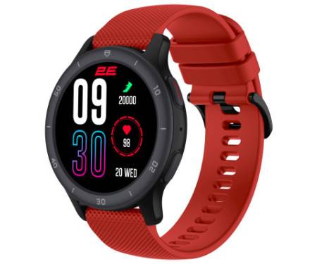 Смарт-годинник 2E Motion GT2 47mm Black-Red (2E-CWW21BKRD)
