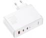 Мережевий зарядний пристрій Baseus GaN5 Pro Fast Charger 2C+U 140W White w/Type-C to Type-C cable (CCGP100202) 3