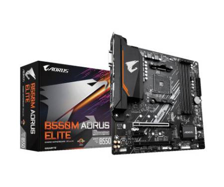 Материнська плата GIGABYTE B550M AORUS ELITE