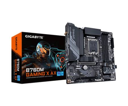 Материнська плата GIGABYTE B760M GAMING X AX