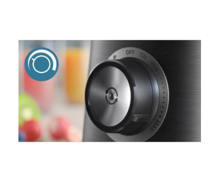 Блендер Philips стаціонарний Series 5000, 1200Вт, чаша-2000мл, скло, склянка в ко (HR3041/00)