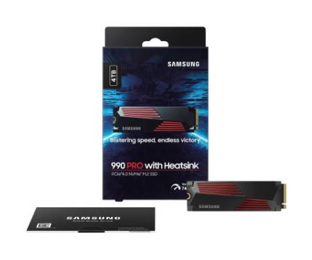 Накопичувач SSD M.2 2280 4TB Samsung (MZ-V9P4T0GW)