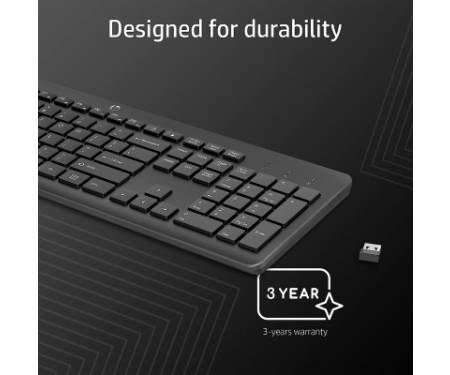 Клавіатура HP 230 Wireless UA Black (3L1E7AA)