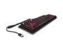 Клавіатура HP OMEN Encoder LED 104key Cherry MX Red USB Black (6YW76AA)