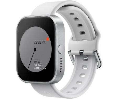 Смарт годинник CMF by Nothing Watch Pro (D395) Silver frame with Light Grey strap