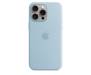 Чехол для Apple iPhone 15 Pro Max Silicon Case with MagSafe - Light Blue (MWNR3) 1