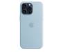 Чехол для Apple iPhone 15 Pro Max Silicon Case with MagSafe - Light Blue (MWNR3) 2