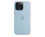 Чехол для Apple iPhone 15 Pro Max Silicon Case with MagSafe - Light Blue (MWNR3) 4