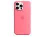 Чехол для Apple iPhone 15 Pro Max Silicon Case with MagSafe - Pink (MWNN3) 3