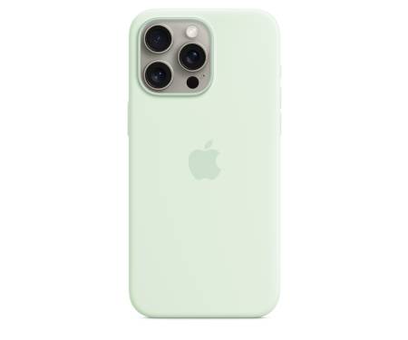 Чехол для Apple iPhone 15 Pro Silicon Case with MagSafe - Soft Mint (MWNL3) 1