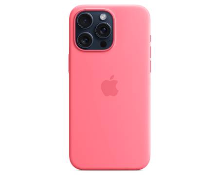Чехол для Apple iPhone 15 Pro Silicon Case with MagSafe - Pink (MWNN3) 2