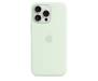 Чехол для Apple iPhone 15 Pro Silicon Case with MagSafe - Soft Mint Copy 3