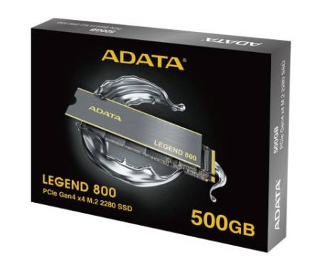 Накопичувач SSD M.2 2280 500GB ADATA (ALEG-800-500GCS)