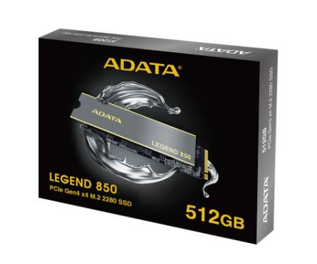 Накопичувач SSD M.2 2280 512GB ADATA (ALEG-850-512GCS)