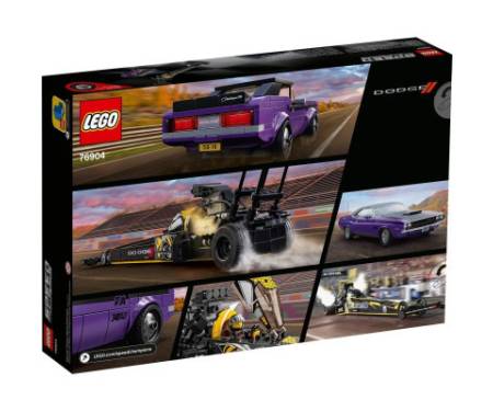 Конструктор LEGO Speed Champions Mopar Dodge//SRT Top Fuel Dragster and 1970 (76904)
