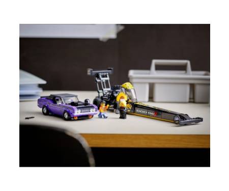Конструктор LEGO Speed Champions Mopar Dodge//SRT Top Fuel Dragster and 1970 (76904)