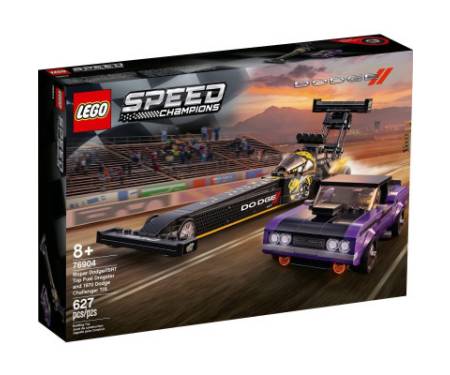 Конструктор LEGO Speed Champions Mopar Dodge//SRT Top Fuel Dragster and 1970 (76904)