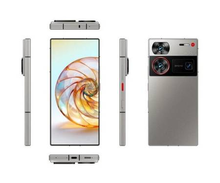 Смартфон ZTE Nubia Z60 Ultra 16/512GB Silver