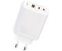 Сетевое зарядное устройство XO CE04 Double GaN 45/65W + Type-C White 1