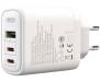 Сетевое зарядное устройство XO CE04 Double GaN 45/65W + Type-C White 3