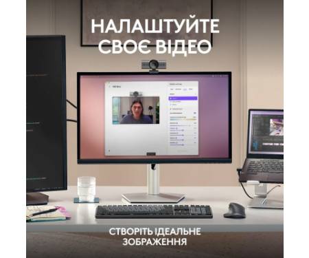 Веб-камера Logitech MX Brio 4K Graphite (960-001559)