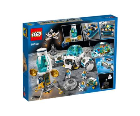 Конструктор LEGO City Space Місячна наукова база 786 деталей (60350)
