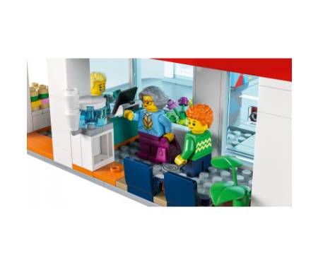 Конструктор LEGO City Лікарня 816 деталей (60330)