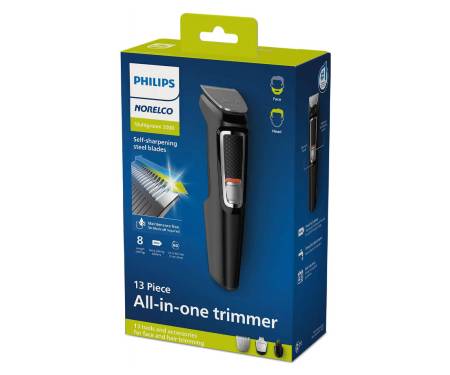 Машинка для стрижки + триммер Philips Multigroom Series 3000 MG3740/40