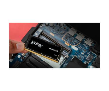 Модуль пам'яті для ноутбука SoDIMM DDR4 32GB (2x16GB) 3200 MHz Impact Kingston Fury (ex.HyperX) (KF432S20IBK2/32)