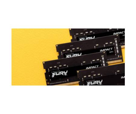 Модуль пам'яті для ноутбука SoDIMM DDR4 32GB (2x16GB) 3200 MHz Impact Kingston Fury (ex.HyperX) (KF432S20IBK2/32)