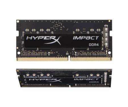 Модуль пам'яті для ноутбука SoDIMM DDR4 32GB (2x16GB) 3200 MHz Impact Kingston Fury (ex.HyperX) (KF432S20IBK2/32)