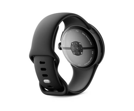 Смарт-часы Google Pixel Watch 3 45mm Wi-Fi Matte Black Aluminum Case / Obsidian Active Band 2