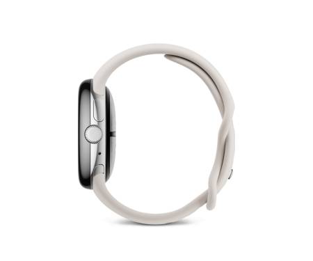 Смарт-часы Google Pixel Watch 3 41mm LTE Polished Silver Aluminum Case / Porcelain Active Band 3