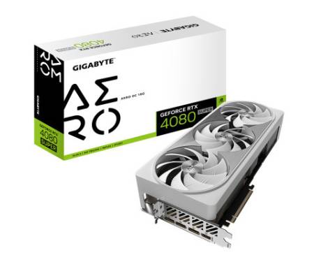 Відеокарта GIGABYTE GeForce RTX4080 SUPER 16Gb AERO OC (GV-N408SAERO OC-16GD)