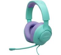 Наушники JBL Quantum 100M2 Cyan (JBLQTUM100M2CYN)