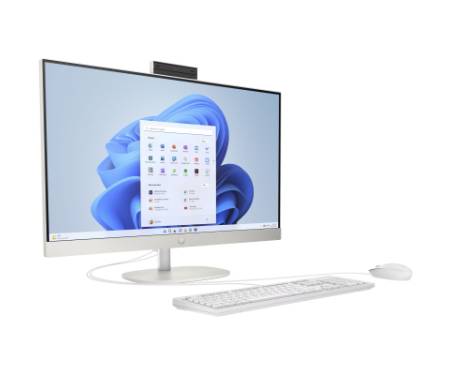 Комп'ютер HP 27-cr0029ua AiO / Ryzen7 7730U, 16, 512, WiFi, Cam, K&M (A1QX9EA)