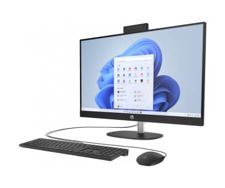 Комп'ютер HP 27-cr0040ua AiO / Ryzen5 7520U, 16, 512, WiFi, Cam, K&M (A1QY2EA)