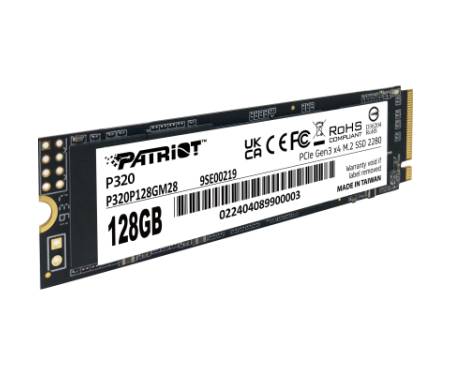Накопичувач SSD M.2 2280 128GB Patriot (P320P128GM28)