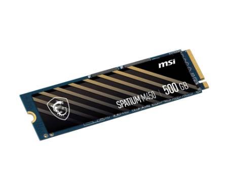 Накопичувач SSD M.2 2280 500GB SPATIUM M450 MSI (S78-440K220-P83)