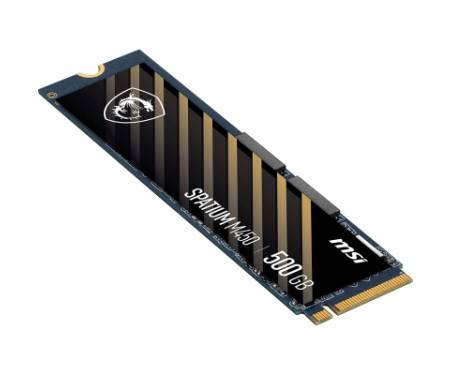 Накопичувач SSD M.2 2280 500GB SPATIUM M450 MSI (S78-440K220-P83)