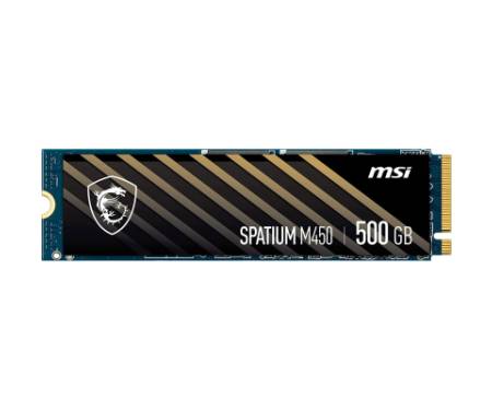 Накопичувач SSD M.2 2280 500GB SPATIUM M450 MSI (S78-440K220-P83)