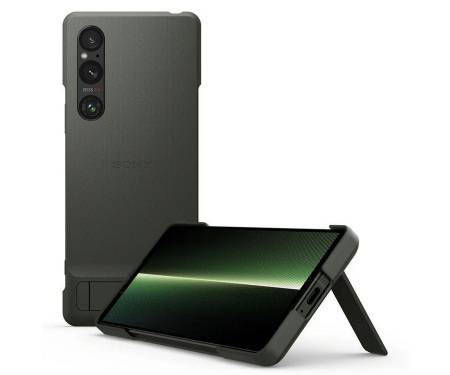 Чехол для Sony Xperia 1 V Style cover with Stand (Khaki Green)