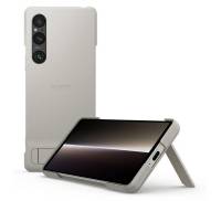 Чохол для Sony Xperia 1 V Style cover with Stand (Platinum Gray)