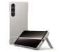Чохол для Sony Xperia 1 V Style cover with Stand (Platinum Gray)